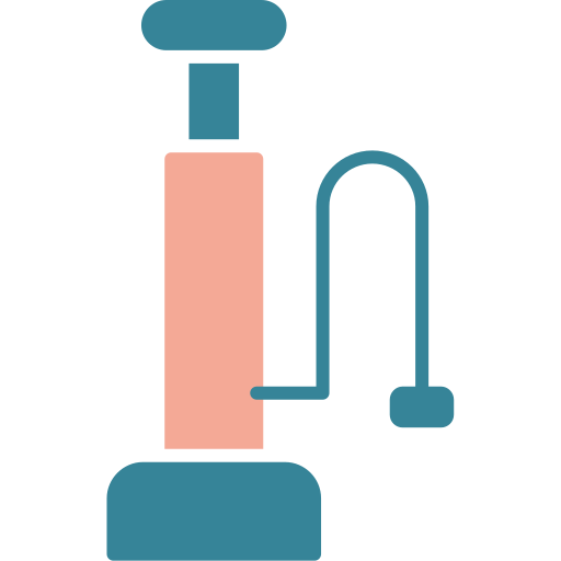 Air pump Generic color fill icon