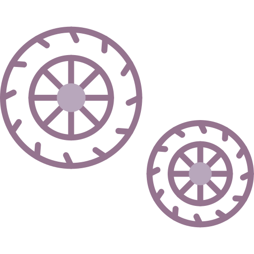 타이어 Generic color lineal-color icon