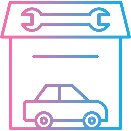 garage Generic gradient outline icon