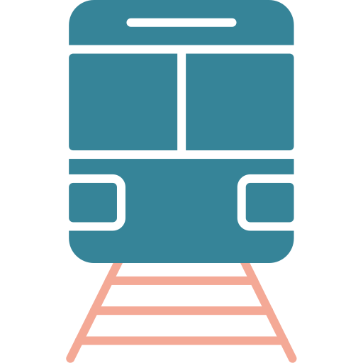 trem Generic color fill Ícone