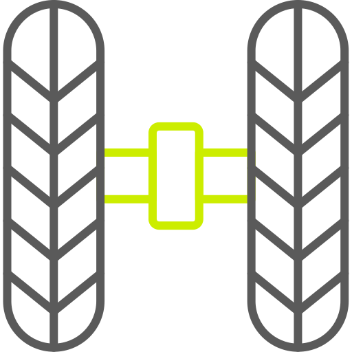 Wheel alignment Generic color outline icon