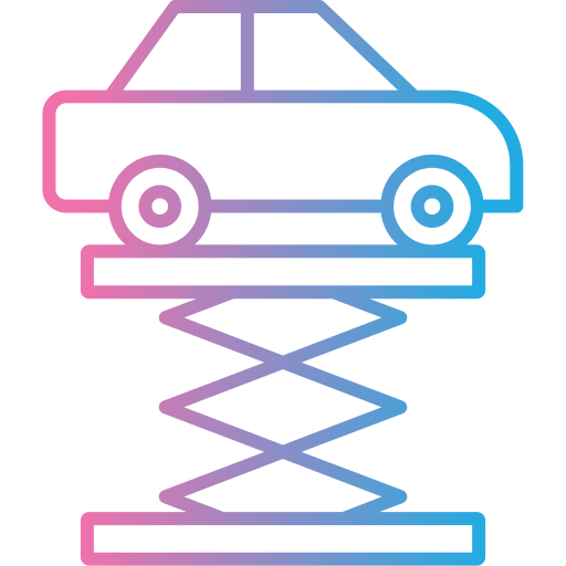 Car lift Generic gradient outline icon