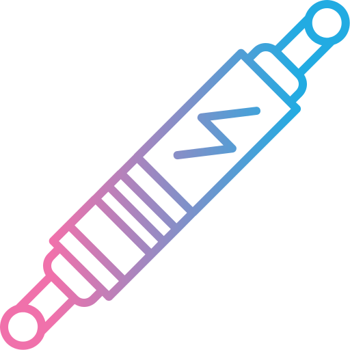 vela de ignição Generic gradient outline Ícone