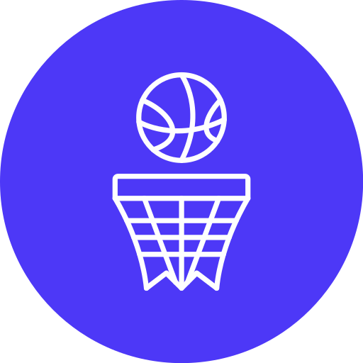 pallacanestro Generic color fill icona