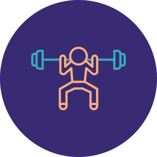 Weight lifting Generic color lineal-color icon