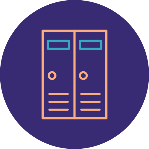 Lockers Generic color lineal-color icon