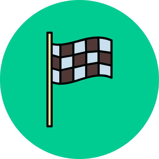 bandeira de corrida Generic color lineal-color Ícone