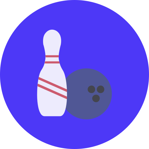 bowling Generic color fill Icône