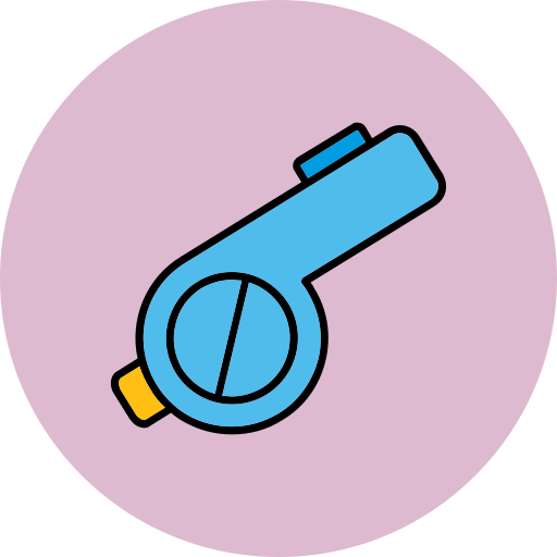 Whistle Generic color lineal-color icon