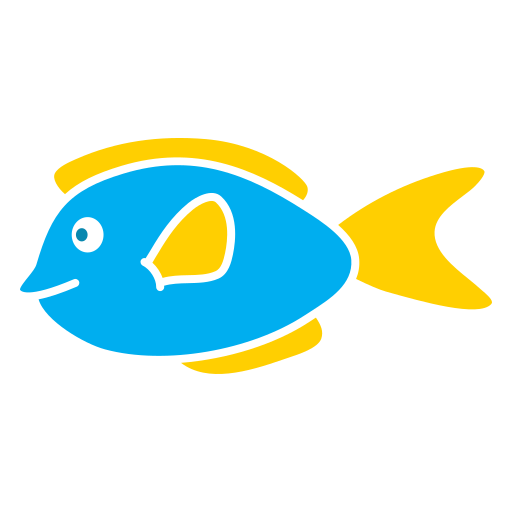 外科医の魚 Generic color fill icon