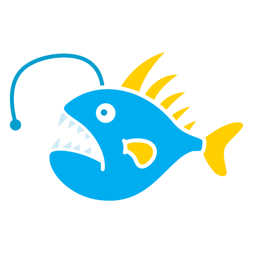 Anglerfish Generic color fill icon