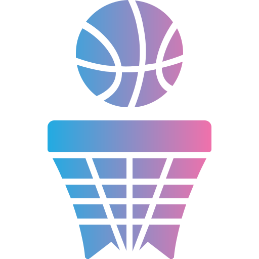 koszykówka Generic gradient fill ikona