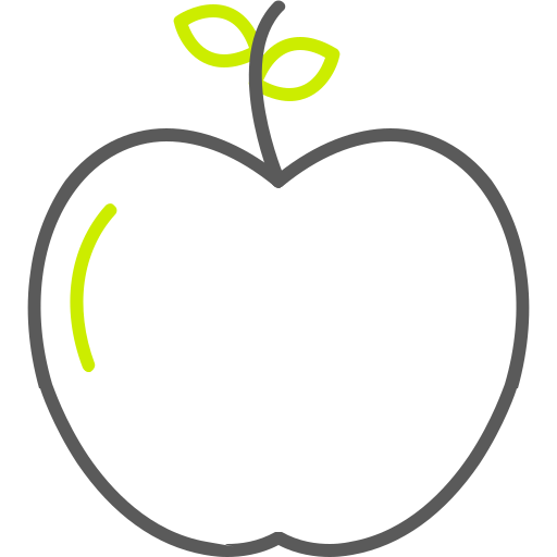 maçã Generic color outline Ícone