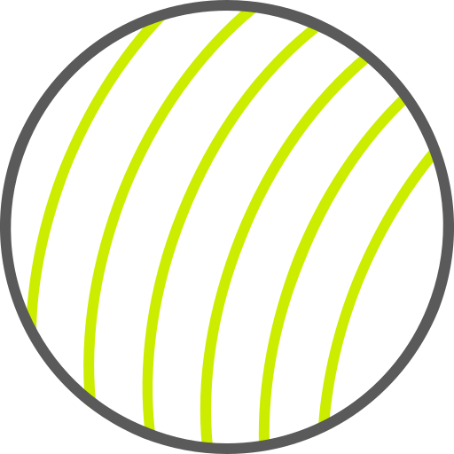 Мяч для упражнений Generic color outline иконка