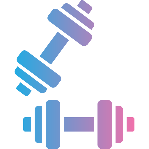 Dumbells Generic gradient fill icon