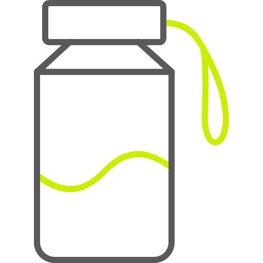 butelka wody Generic color outline ikona