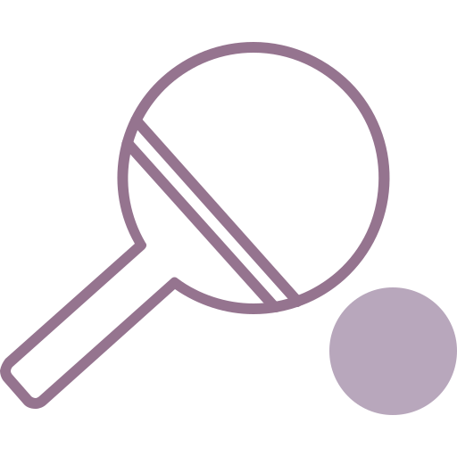 tenis de mesa Generic color lineal-color icono
