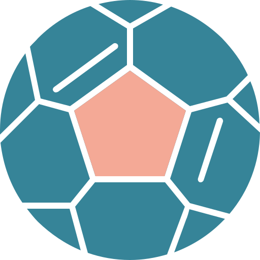 piłka nożna Generic color fill ikona