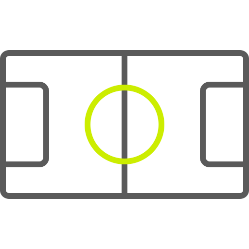 campo de futebol Generic color outline Ícone