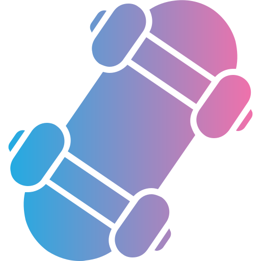 patineta Generic gradient fill icono