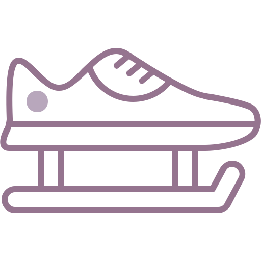 chaussures de skate Generic color lineal-color Icône