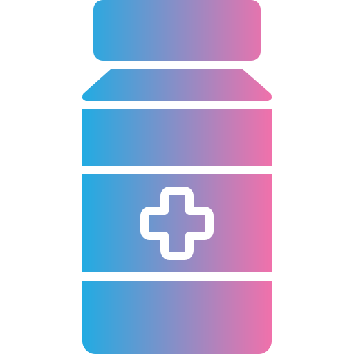 Pill jar Generic gradient fill icon
