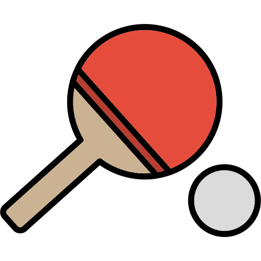 Table tennis Generic color lineal-color icon