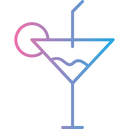 cocktail Generic gradient outline icon