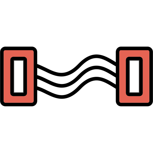 ekspander klatki piersiowej Generic color lineal-color ikona