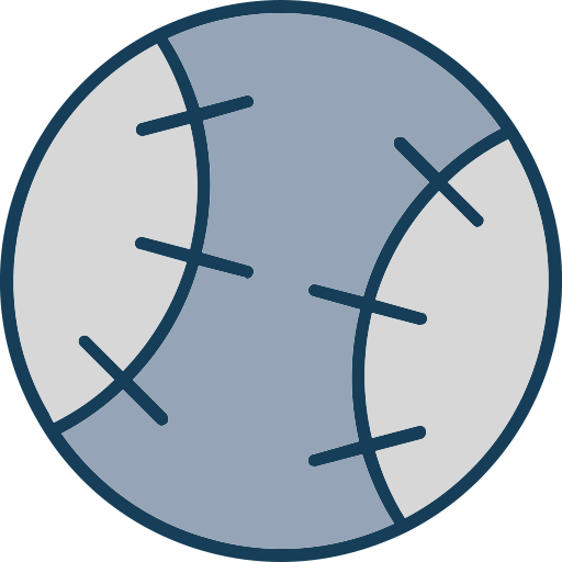 baseball Generic color lineal-color ikona