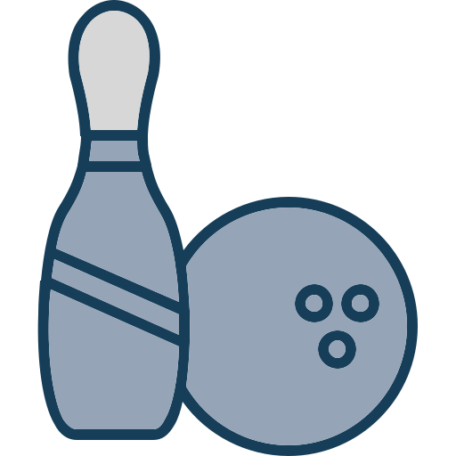 Bowling Generic color lineal-color icon