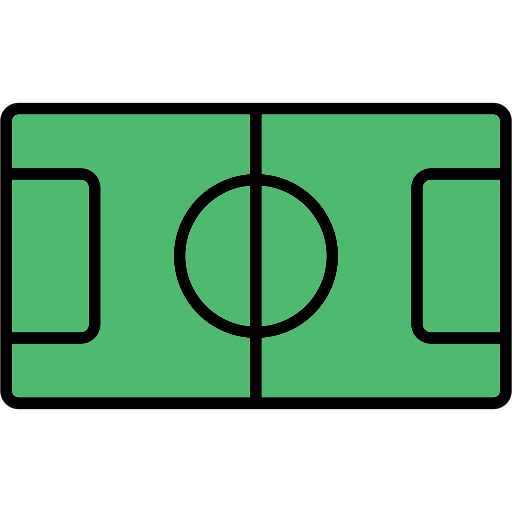 boisko do piłki nożnej Generic color lineal-color ikona