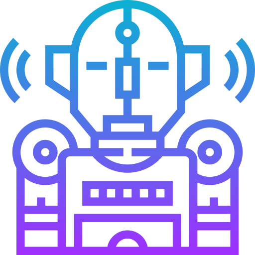 roboter Meticulous Gradient icon
