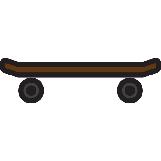 Skateboard xnimrodx Lineal Color icon