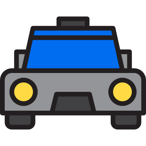 taxi xnimrodx Lineal Color ikona