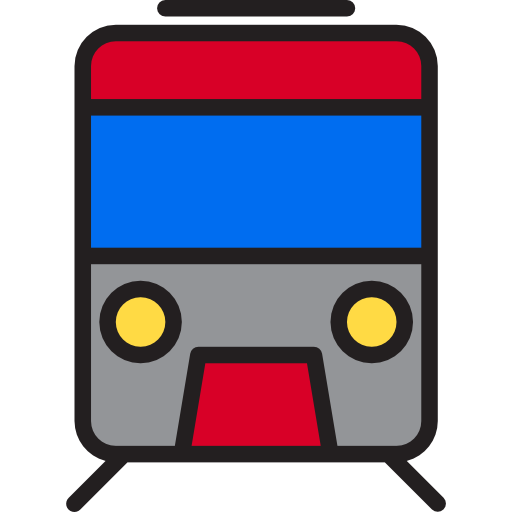 train xnimrodx Lineal Color Icône