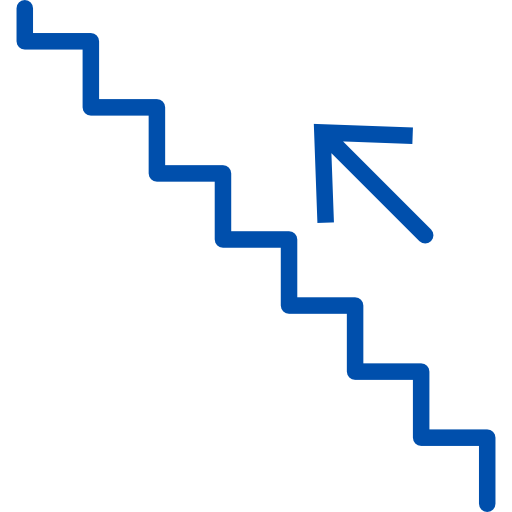 계단 xnimrodx Blue icon