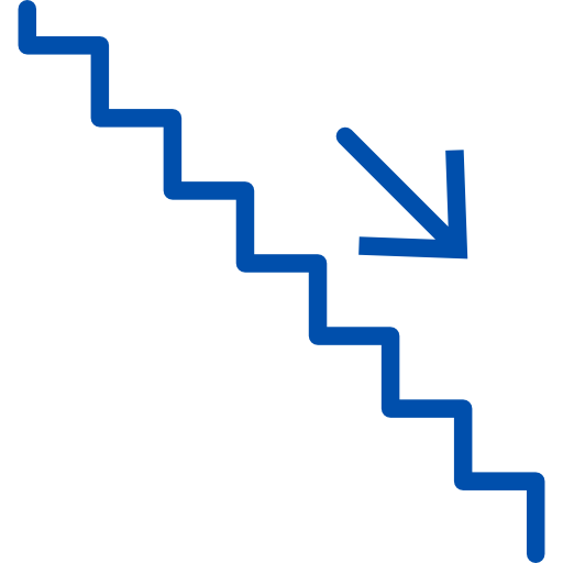 escalier xnimrodx Blue Icône