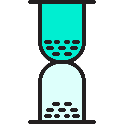 zandloper xnimrodx Lineal Color icoon