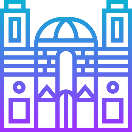 catedral de cusco Meticulous Gradient icono