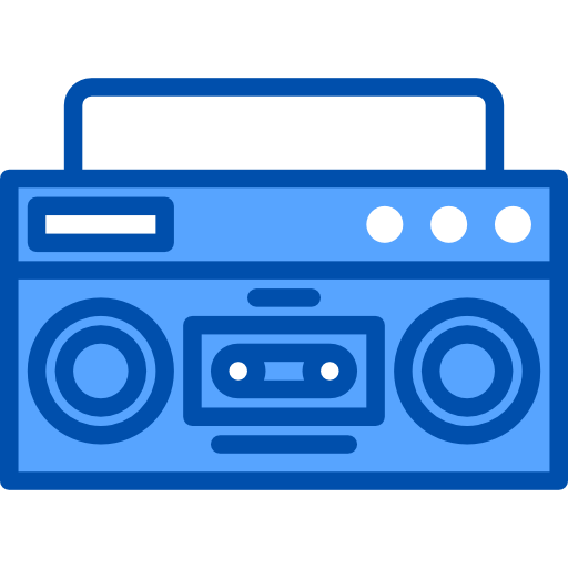 lecteur de cassettes xnimrodx Blue Icône