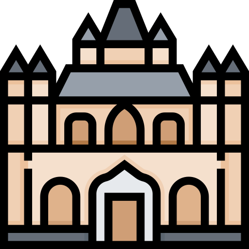 catedral de burgos Meticulous Lineal Color Ícone