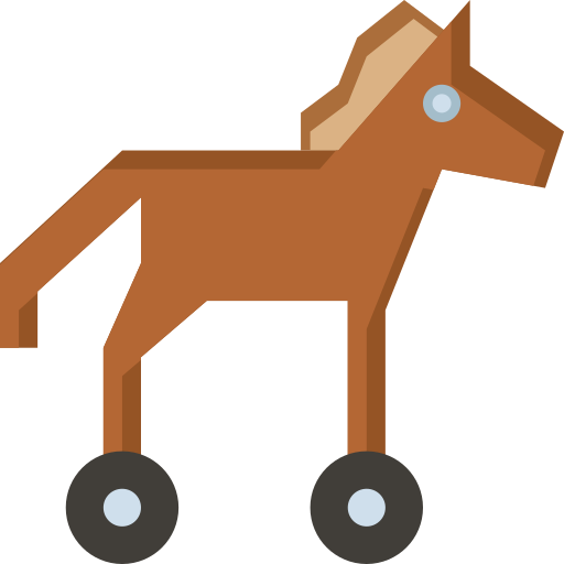 koń trojański Surang Flat ikona