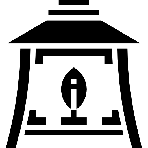 lámpara Meticulous Glyph icono