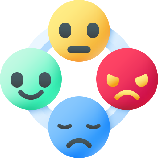 感情 3D Color icon