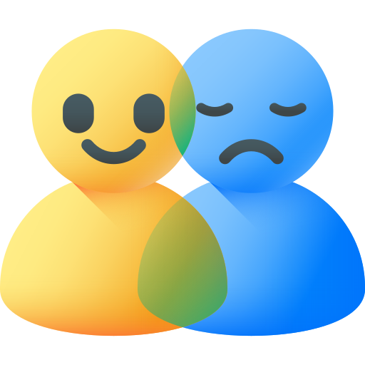 bipolar 3D Color icon