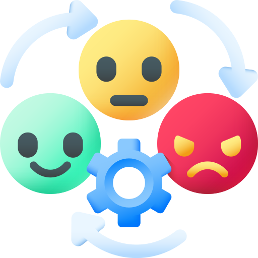 Emotional intelligence 3D Color icon