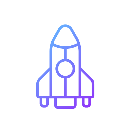 raket Generic gradient outline icoon