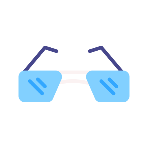 Glasses Generic color fill icon