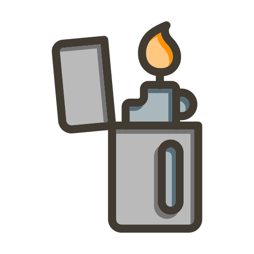 Lighter Generic color lineal-color icon